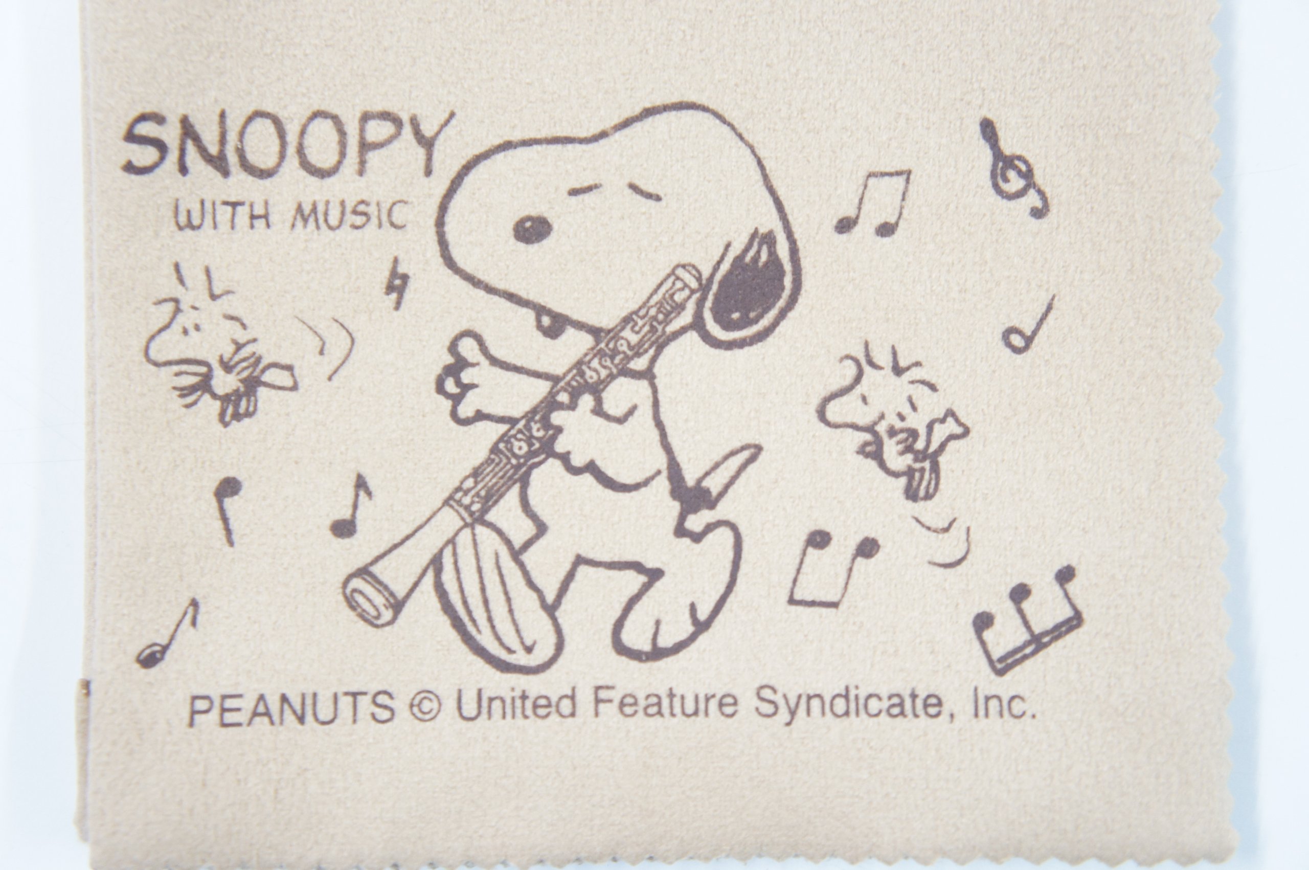 SNOOPY with Music SCLOTH-OB　スヌーピーとオーボエ柄　エグゼクティブ・ラグジュアリー・クロス tf8su2k Amazon.co.jp: SNOOPY with Music SCLOTH-OB スヌーピーとオーボエ柄